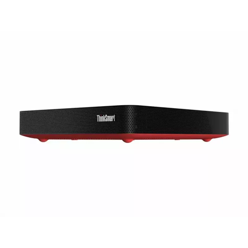Konferencijų valdiklis Lenovo ThinkSmart 12QL0004MT, skirtas Zoom, kompaktiškas juodas įrenginys susitikimų valdymui