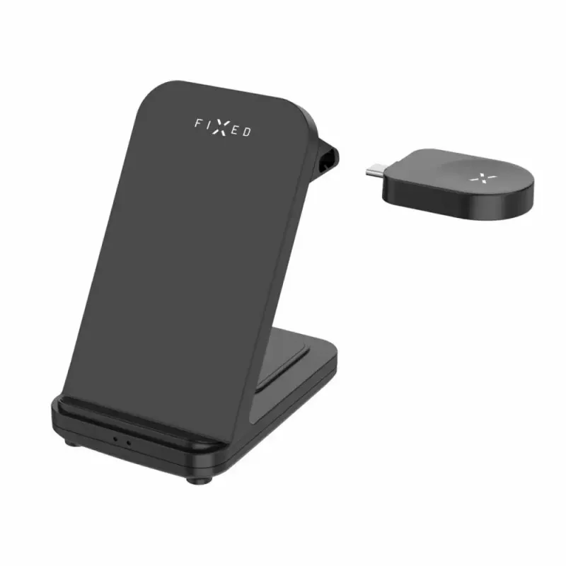 Nešiojama išorinė baterija FIXED Powerstation FIXPOS-SA-BK 10000 mAh, nešiojamas įkroviklis, 10000 mAh talpa