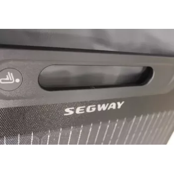 IŠPARDAVIMAS. Segway saulės baterija 100 W, išpakuota, naudota, įbrėžimai