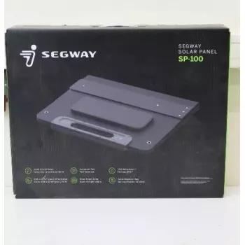 IŠPARDAVIMAS. Segway saulės baterija 100 W, išpakuota, naudota, įbrėžimai