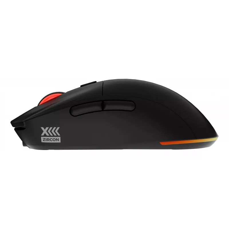 GENESIS Zircon XIII pelė žaidimams Ambidextrous RF Wireless + USB Type-C Optinė 26000 DPI