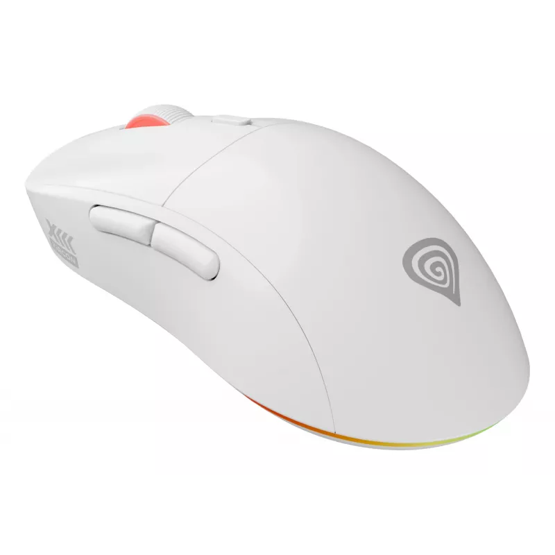GENESIS Zircon XIII pelė žaidimams Ambidextrous RF Wireless + USB Type-C Optinė 26000 DPI