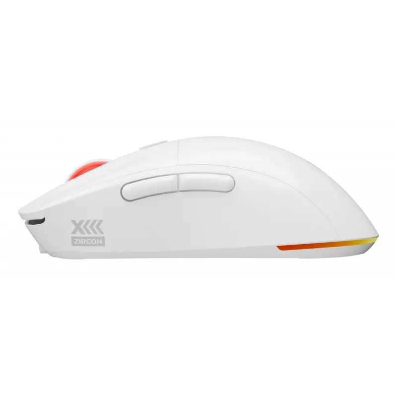 GENESIS Zircon XIII pelė žaidimams Ambidextrous RF Wireless + USB Type-C Optinė 26000 DPI