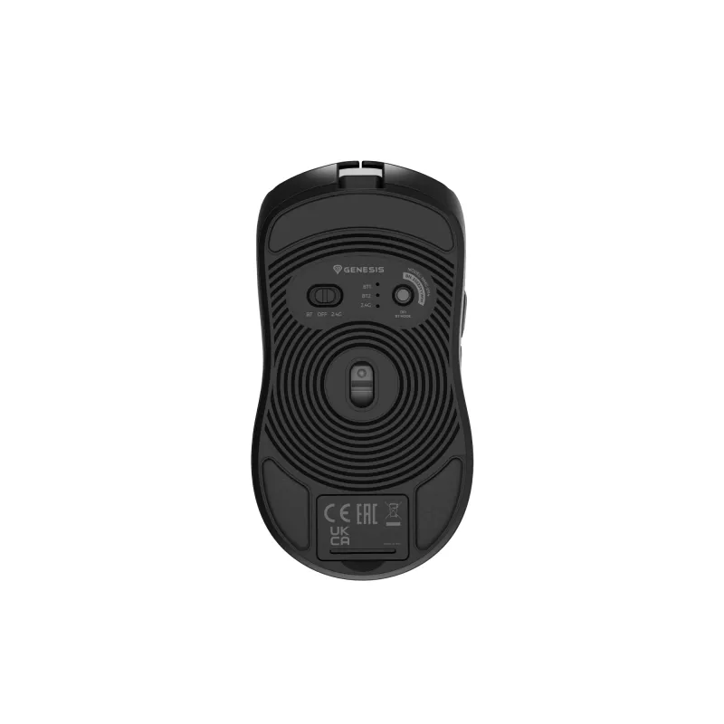 GENESIS Zircon 500 pelė žaidimams Dešinei rankai RF Wireless + Bluetooth + USB Type-C Optinė 10000 DPI