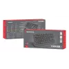 GENESIS Thor 230 TKL Lite klaviatūra, skirta žaidimams, USB, QWERTY, angliška, juoda