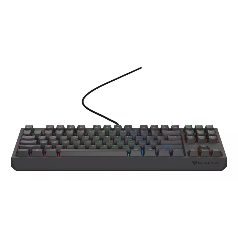 GENESIS Thor 230 TKL Lite klaviatūra, skirta žaidimams, USB, QWERTY, angliška, juoda