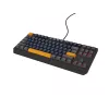 GENESIS THOR 230 TKL klaviatūra žaidimams USB + RF belaidis + Bluetooth QWERTY juoda, mėlyna, pilka, oranžinė