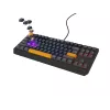 GENESIS THOR 230 TKL klaviatūra žaidimams USB + RF belaidis + Bluetooth QWERTY juoda, mėlyna, pilka, oranžinė