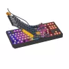 GENESIS THOR 230 TKL klaviatūra žaidimams USB + RF belaidis + Bluetooth QWERTY juoda, mėlyna, pilka, oranžinė