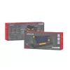 GENESIS THOR 230 TKL klaviatūra žaidimams USB + RF belaidis + Bluetooth QWERTY juoda, mėlyna, pilka, oranžinė