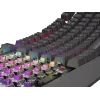 Mechaninė žaidimų klaviatūra Genesis Thor 230 TKL — Tenkeyless, US QWERTY, Outemu Brown jungikliai, RGB, 1000 Hz, USB