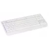 Žaidimų klaviatūra be skaičių bloko GENESIS Thor 230 TKL — USB, RF belaidis, Bluetooth, QWERTY, balta