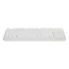 Žaidimų klaviatūra be skaičių bloko GENESIS Thor 230 TKL — USB, RF belaidis, Bluetooth, QWERTY, balta