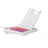 Žaidimų klaviatūra be skaičių bloko GENESIS Thor 230 TKL — USB, RF belaidis, Bluetooth, QWERTY, balta