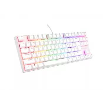 GENESIS Thor 303 TKL klaviatūra Gaming USB QWERTY US International White
