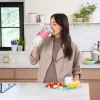 Sport blender NUTRIBULLET Portable 0.475 L baltas su Tritan dubeniu ir nerūdijančio plieno ašmenimis, maitinamas baterijomis