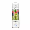 Sport blender NUTRIBULLET Portable 0.475 L baltas su Tritan dubeniu ir nerūdijančio plieno ašmenimis, maitinamas baterijomis