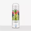 Sport blender NUTRIBULLET Portable 0.475 L baltas su Tritan dubeniu ir nerūdijančio plieno ašmenimis, maitinamas baterijomis