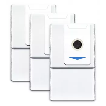Dulkių maišelis Ecovacs DDB030031 robotui dulkių siurbliui, baltas, 3 vnt. pakuotė