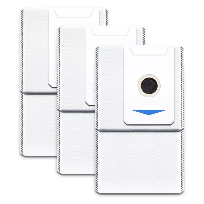 Dulkių maišelis Ecovacs DDB030031 robotui dulkių siurbliui, baltas, 3 vnt. pakuotė