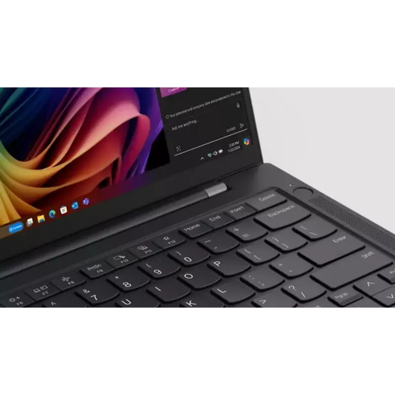 Nešiojamas kompiuteris Lenovo ThinkPad T14s Gen 6 (Snapdragon) X1E-78-100, 14 colių WUXGA, 32 GB LPDDR5x, 1 TB SSD, Wi‑Fi 7, Windows 11 Pro, juodas