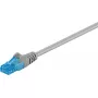 Tinklo kabelis GOOBAY 55419 RJ-45 Cat6a 1 m, pilkas