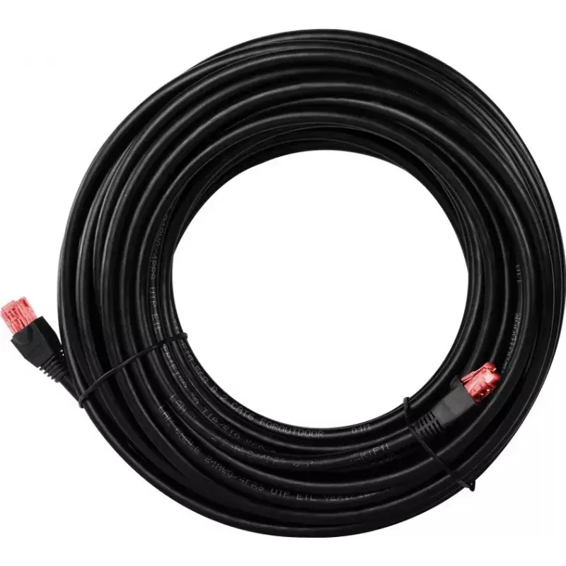 Tinklo kabelis GOOBAY 55433 Cat6 U/UTP RJ-45 — 15 m, juodas