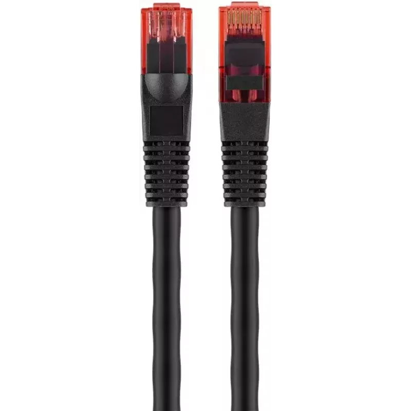 Tinklo kabelis GOOBAY 55433 Cat6 U/UTP RJ-45 — 15 m, juodas