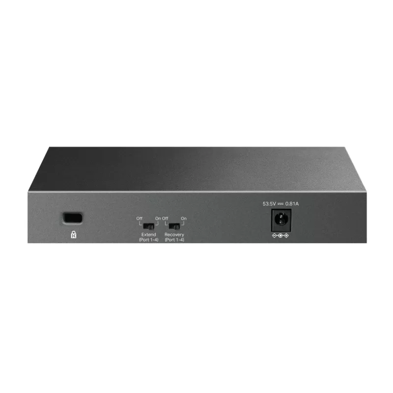 TP-Link LiteWave LS106LP tinklo jungiklis Nevaldomas Fast Ethernet (10/100) Power over Ethernet (PoE) Juoda