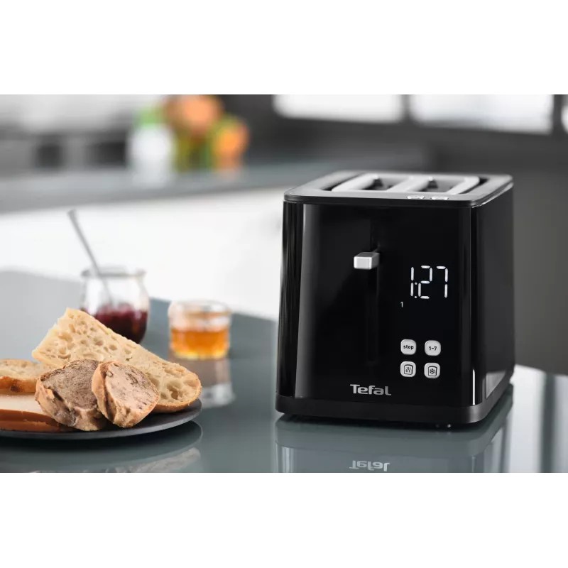 Skrudintuvas Tefal TT6408 — 2 riekėms, 850 W, juodas
