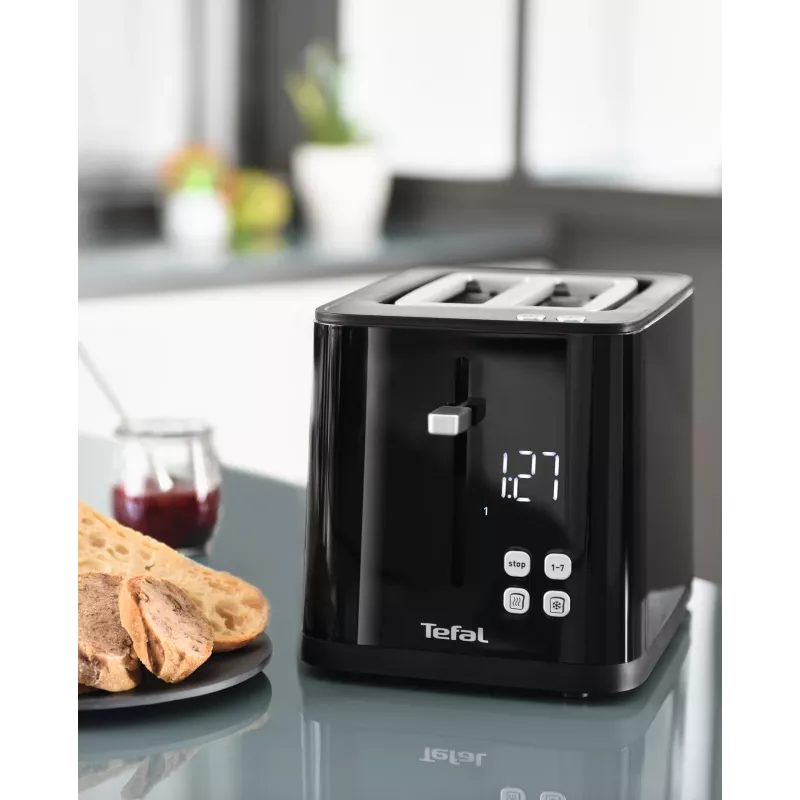 Skrudintuvas Tefal TT6408 — 2 riekėms, 850 W, juodas
