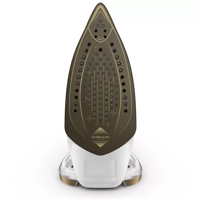 Tefal Puregliss FV8042 sausas ir garinis lygintuvas su Durilium AirGlide Autoclean padu 3000 W bronzinė, balta