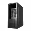 PC Case FSP CMT160 Midi Tower Juoda — supports ATX/µATX/ITX, 1×3.5 inch + 2×2.5 inch bays, 1×5.25 inch, USB 3.2 Gen1 Type-A, 173×370×410 mm