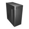 PC Case FSP CMT160 Midi Tower Juoda — supports ATX/µATX/ITX, 1×3.5 inch + 2×2.5 inch bays, 1×5.25 inch, USB 3.2 Gen1 Type-A, 173×370×410 mm