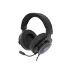 GENESIS Neon 764 ausinės, laidinės, lankeliu, žaidimams, USB Type-A, juodos