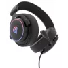 GENESIS Neon 764 ausinės, laidinės, lankeliu, žaidimams, USB Type-A, juodos