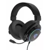 GENESIS Neon 764 ausinės, laidinės, lankeliu, žaidimams, USB Type-A, juodos