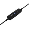 GENESIS Neon 764 ausinės, laidinės, lankeliu, žaidimams, USB Type-A, juodos