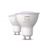 Philips Hue White and colour ambience GU10 – išmanusis prožektorius – (2 vnt.)