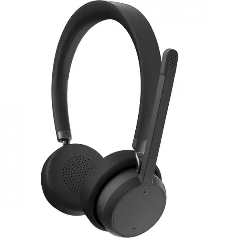Lenovo 4XD1Q30302 ausinės / laisvų rankų įranga Belaidis Ant galvos Skambučiai / Muzika Bluetooth Juoda