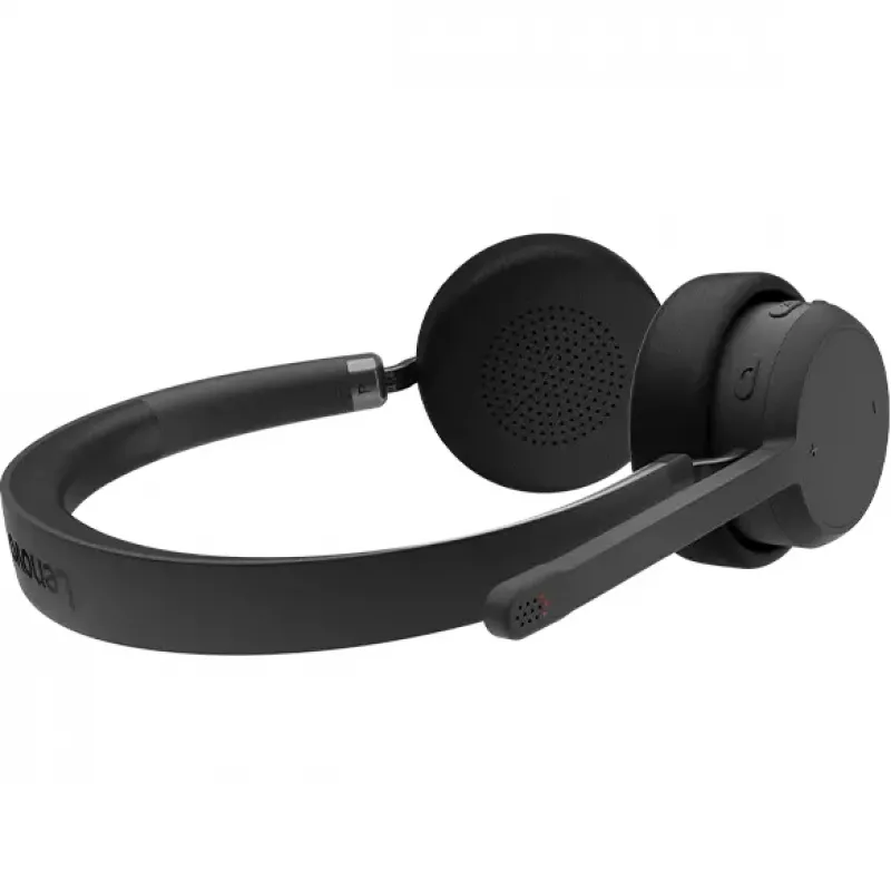 Lenovo 4XD1Q30302 ausinės / laisvų rankų įranga Belaidis Ant galvos Skambučiai / Muzika Bluetooth Juoda