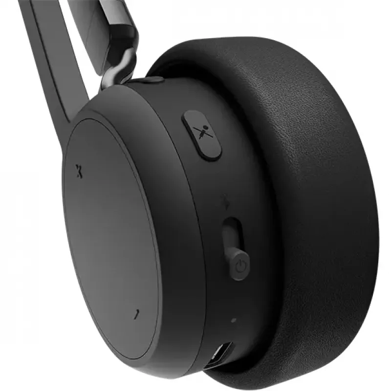 Lenovo 4XD1Q30302 ausinės / laisvų rankų įranga Belaidis Ant galvos Skambučiai / Muzika Bluetooth Juoda