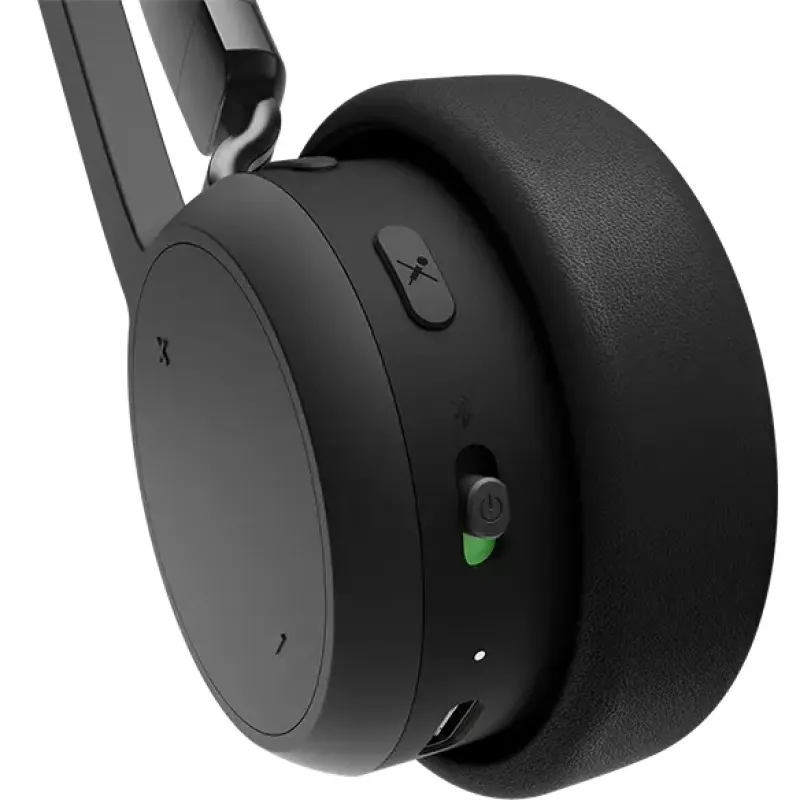 Lenovo 4XD1Q30302 ausinės / laisvų rankų įranga Belaidis Ant galvos Skambučiai / Muzika Bluetooth Juoda