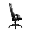 Žaidimų kėdė arozzi Avanti SoftFabric šviesiai pilka — aukšta atlošo ergonominė, medžiaginė apdaila, reguliuojami porankiai, pakreipimo ir aukščio reguliavimas