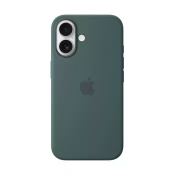 APPLE Apple silikoninis dėklas su MagSafe, skirtas iPhone 16, ežero žalia