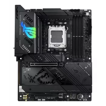 Motininė plokštė ASUS ROG STRIX X870-F GAMING WIFI — AMD X870, Socket AM5, ATX, DDR5, 4x DIMM, Wi‑Fi 7, BT 5.4