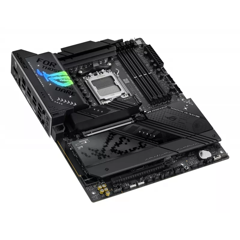 Motininė plokštė ASUS ROG STRIX X870-F GAMING WIFI — AMD X870, Socket AM5, ATX, DDR5, 4x DIMM, Wi‑Fi 7, BT 5.4