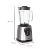 Tefal Perfectmix+ BL871D 1,5 l stacionarus maišytuvas 1200 W nerūdijantis plienas, pilka