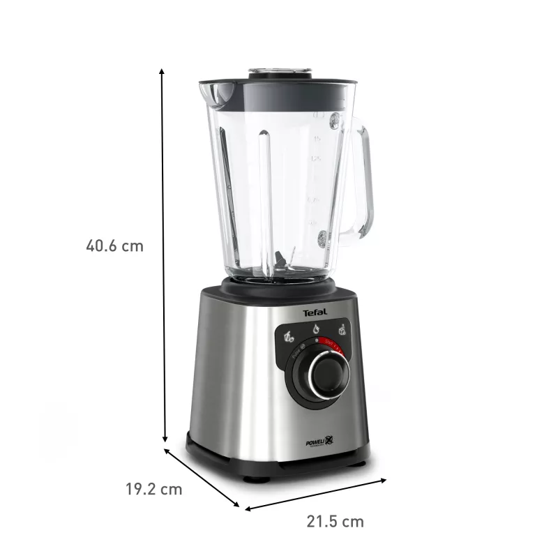 Tefal Perfectmix+ BL871D 1,5 l stacionarus maišytuvas 1200 W nerūdijantis plienas, pilka
