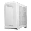 PC Case MSI MAG PANO 100R PZ Midi Tower White — ATX, 380 mm GPU, 166 mm CPU cooler, 8 expansion slots, 3×2.5 inch + 2×3.5 inch, USB-A×2, USB-C×1